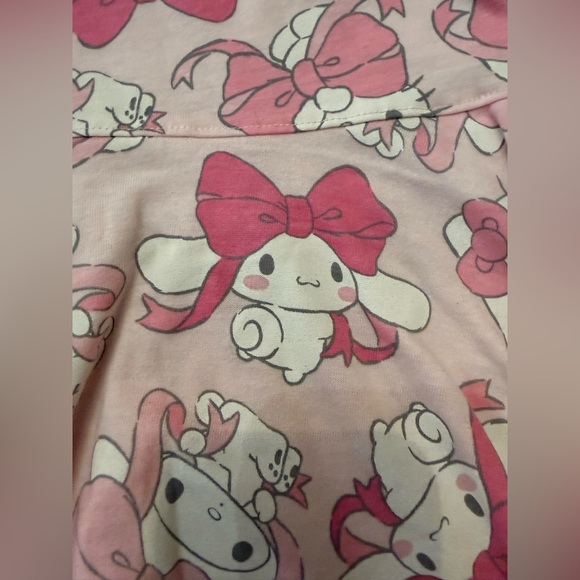 Hello Kitty & Friends Toddler Dress 2T Pink Sanrio Long Sleeve Fit Flare NWT - Picture 3 of 8